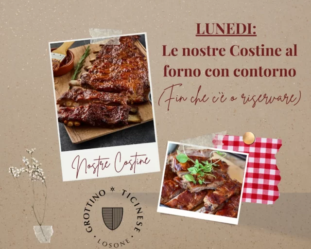 Nostre buonissime costine.Fin che c`è o riservare :)
#estate
#costine